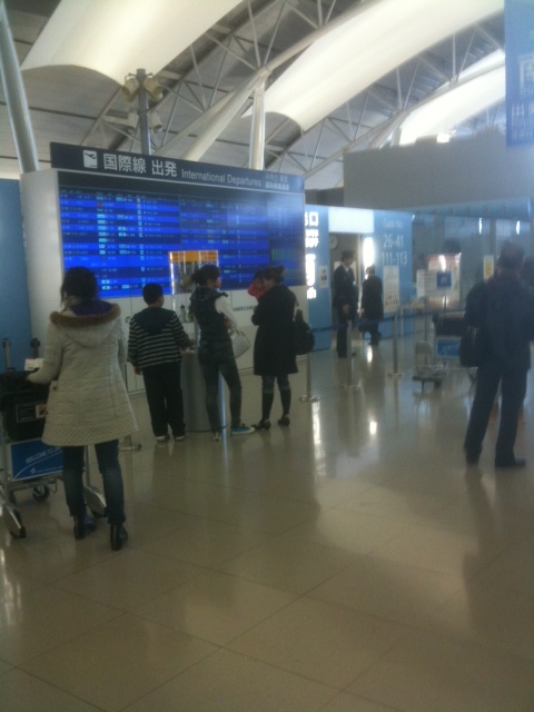 上海から関空向けハンドキャリー