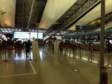 関西空港～上海浦東空港向けハンドキャリー1