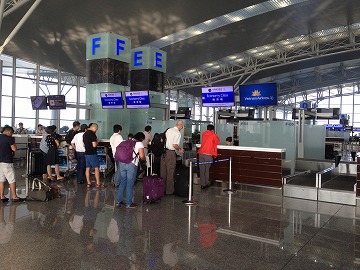 ベトナム・ハノイ～中国・天津向けハンドキャリー