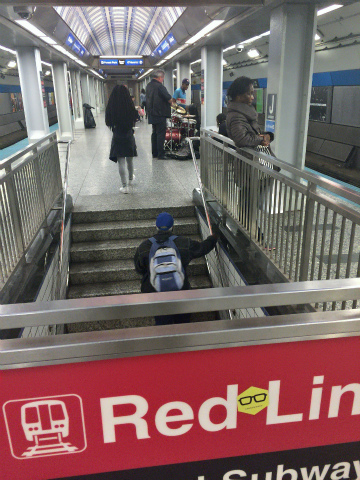 上海浦東空港～シカゴ・オヘア空港向けハンドキャリー2