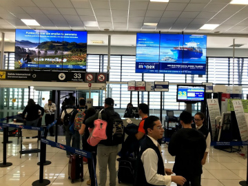 大阪集荷～成田空港～メキシコシティ空港向けハンドキャリー2