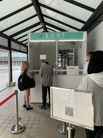 関西空港（KIX）～シンガポール（SIN）向けハンドキャリー2