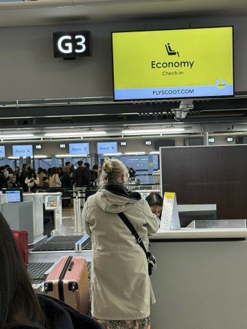 関西空港（KIX）～マレーシア・ペナン島向けハンドキャリー1